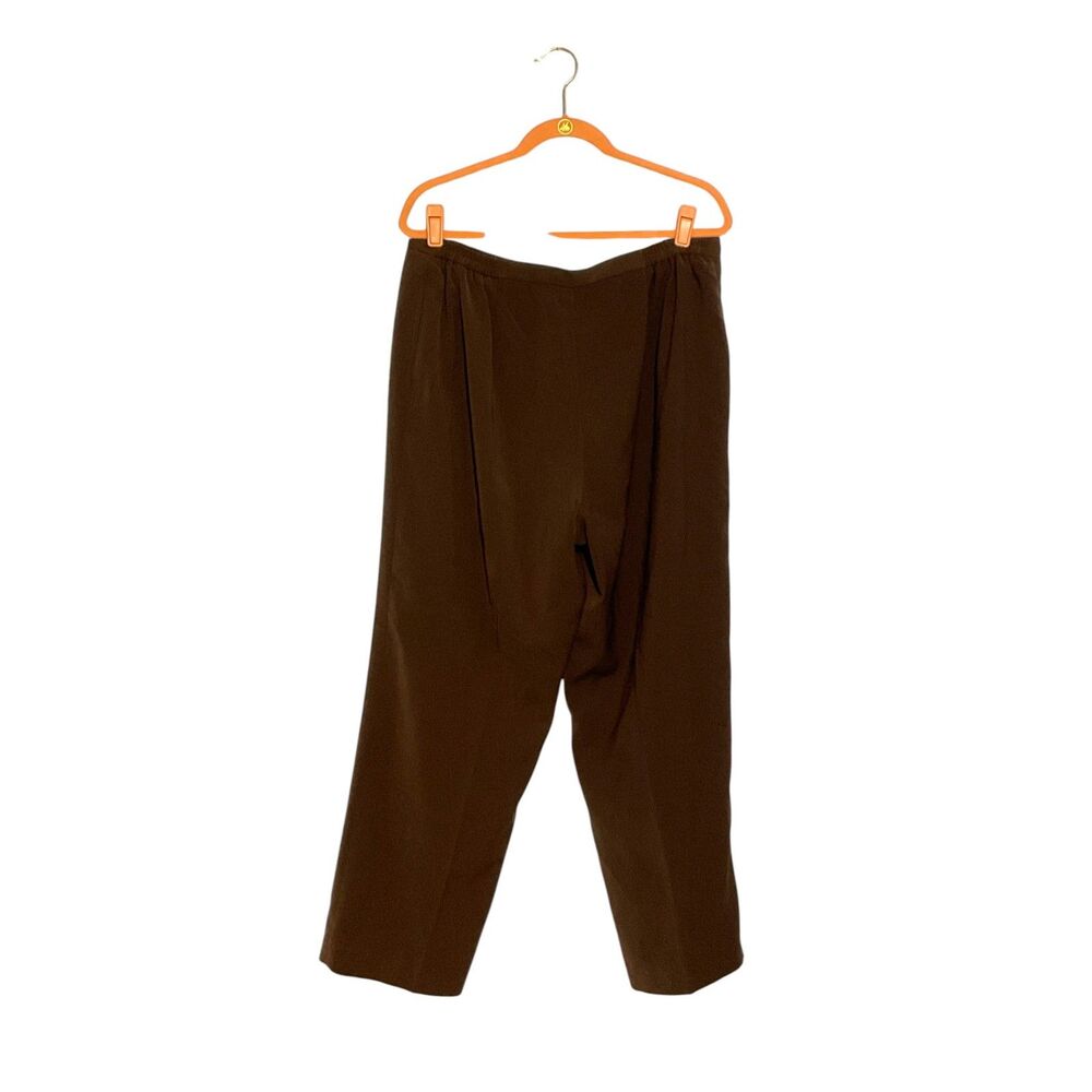 East 5th Women’s Brown Dress Slacks - Classic Fit Trousers - Picture 7 of 8